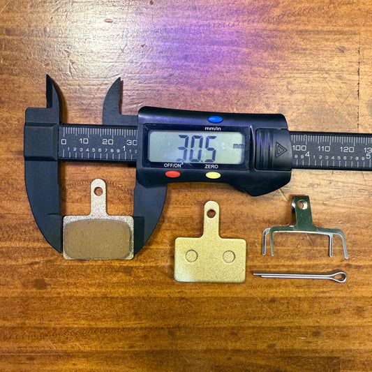 Brake Pads - Rectangle 30.5mm Wide / 35mm High (Type 1) WIDE