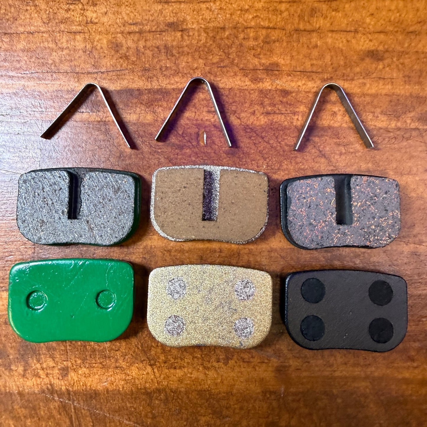 Brake Pads - Rectangle Slotted 27.5mm x 18mm (Type 5) Top