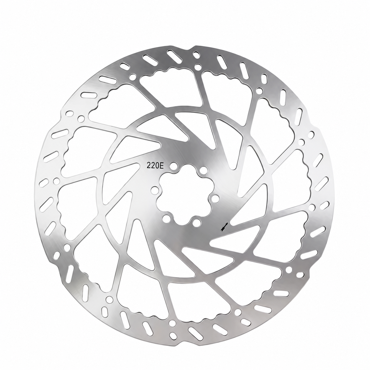 Temporary reference photo shared between the 220mm SPORT disc listings, showing a rotor on a white background. Confirm the listed mounting measurement; the photo does not verify the mounting pattern.