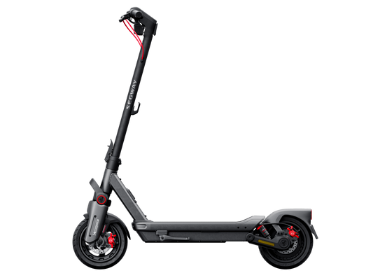 Side profile of the Segway Ninebot MAX G3 electric scooter