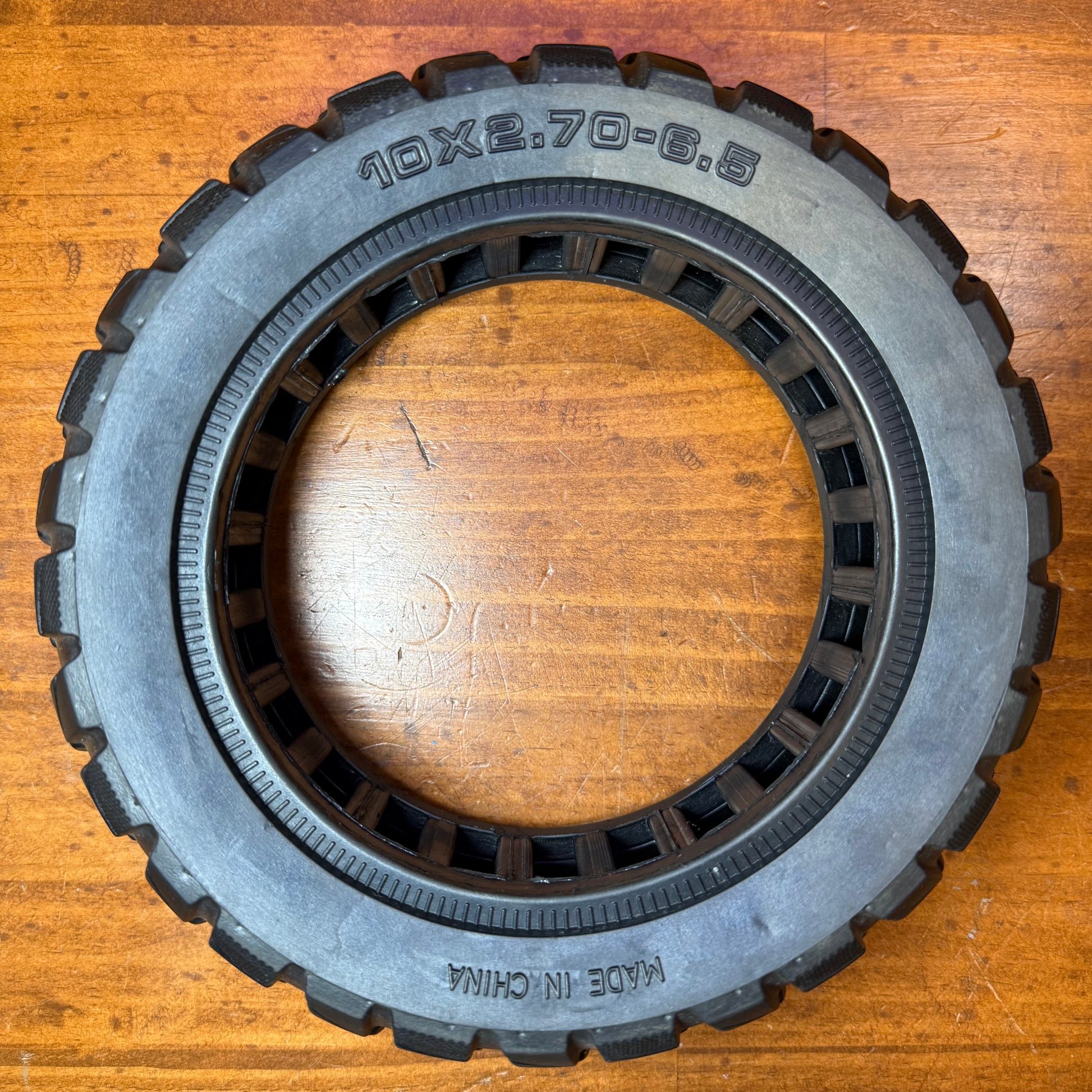 10x2.70-6.5 Solid Tyre (54mm) Top