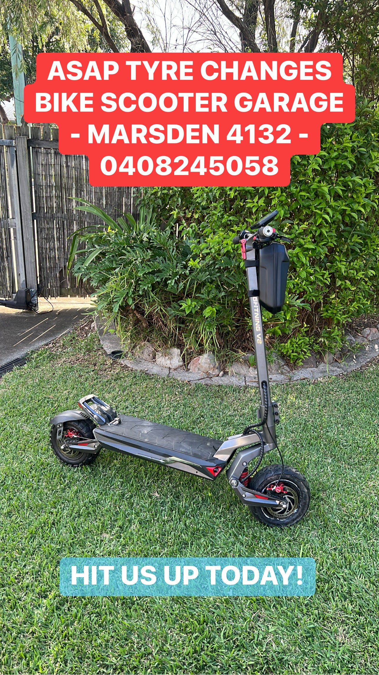 Contact Us Today On: 0408245058