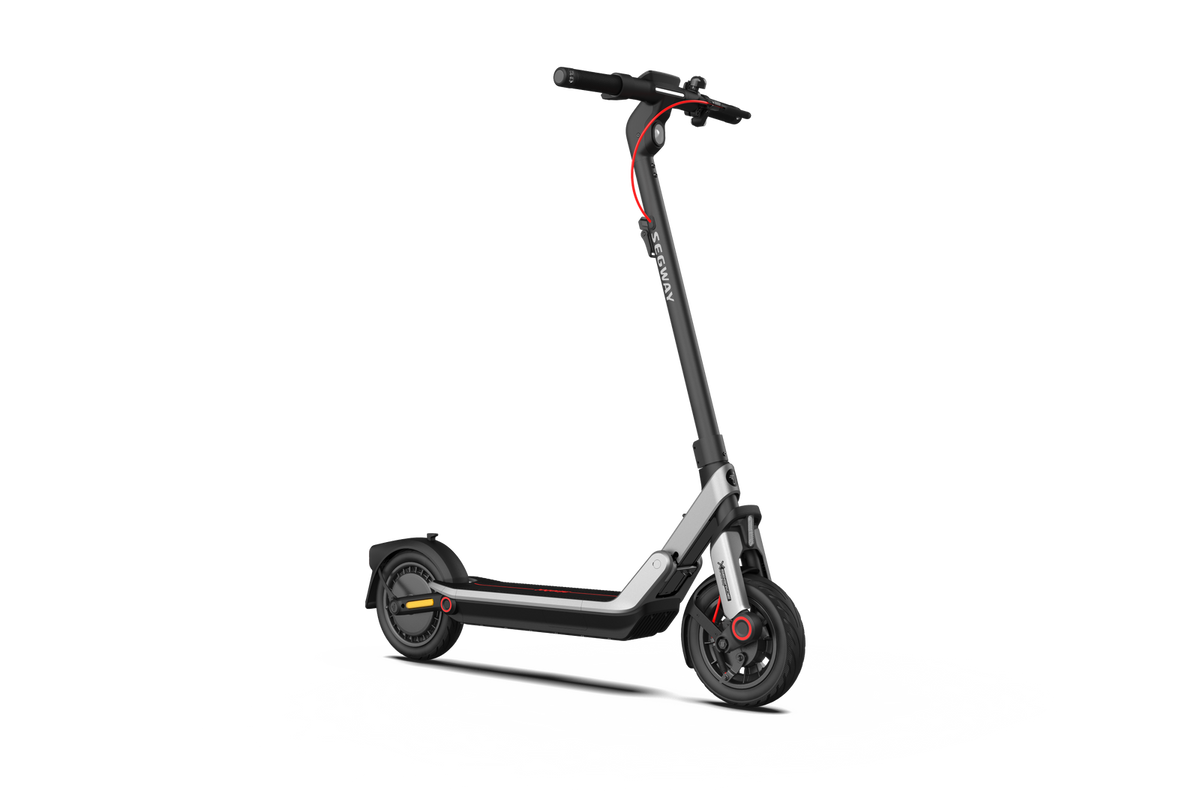 Front angle of the E3 Pro showing the frame and front wheel