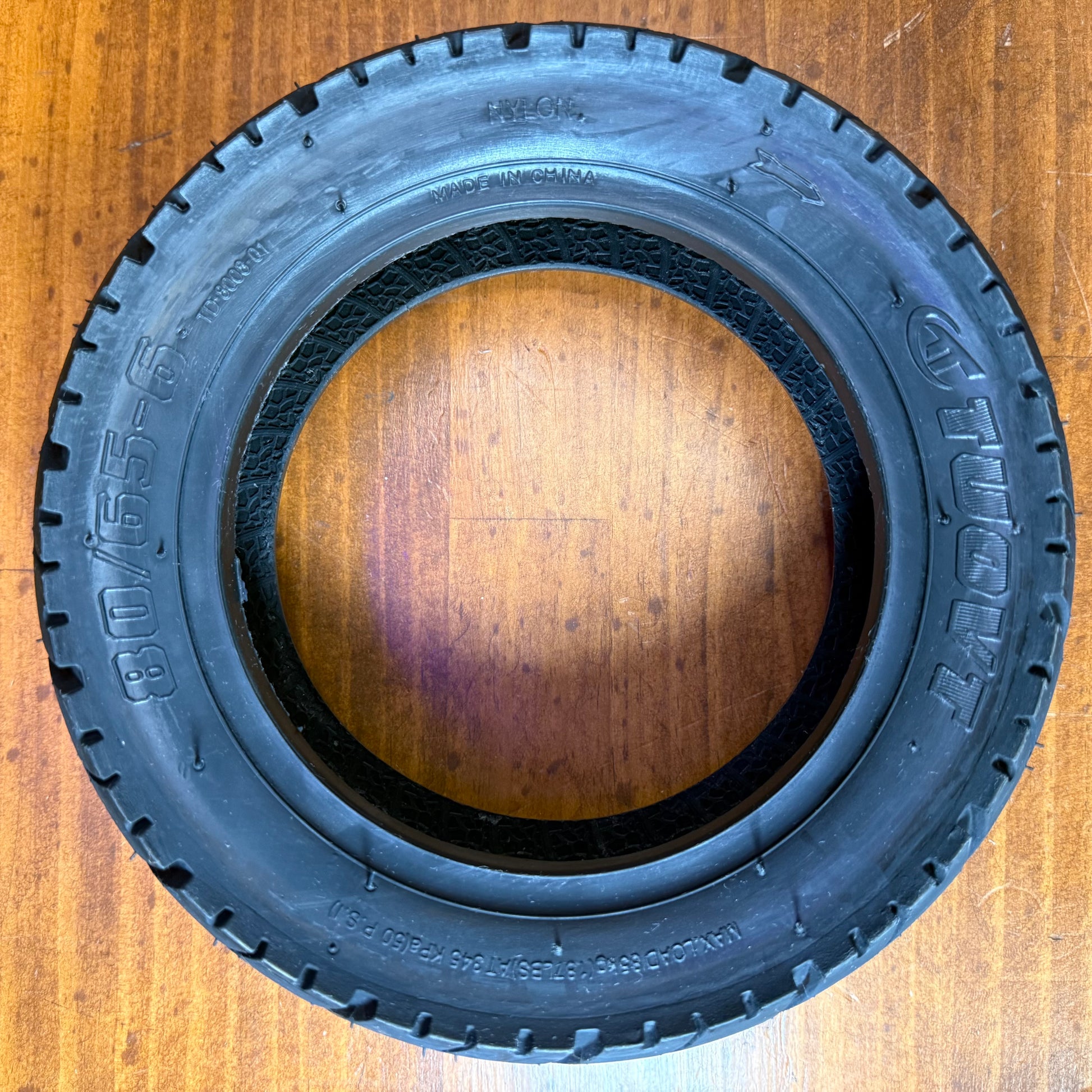 80/65-6 Road Tyre Tuovt Top
