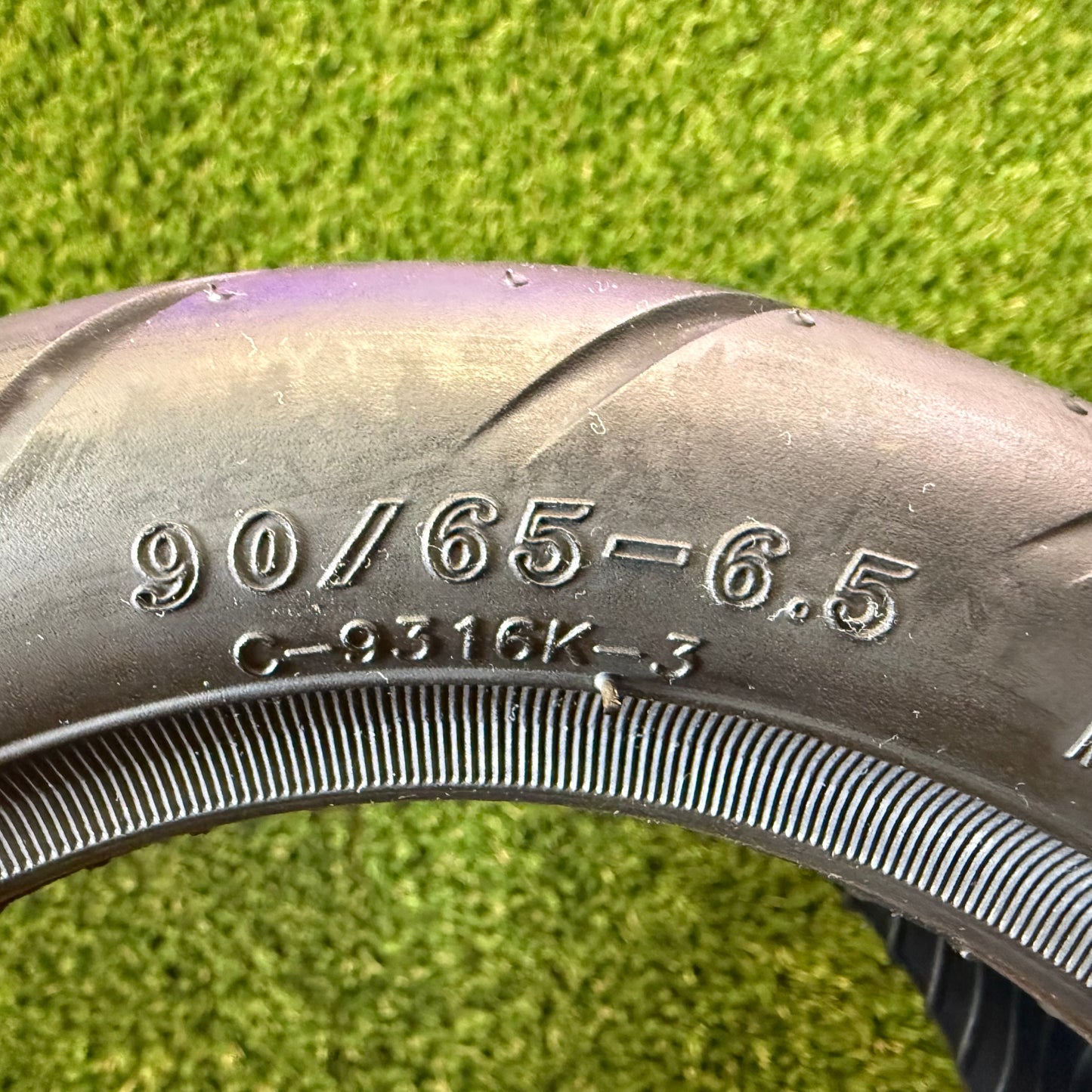 90/65-6.5 Road Tyre Round Edge CST - 11 Inch Size