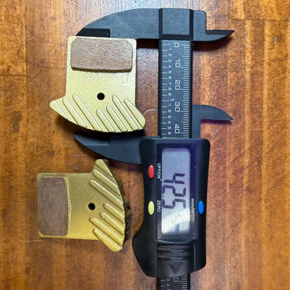 Brake Pads - Nutt Cooling Fins 30mm (Type 12) Height 