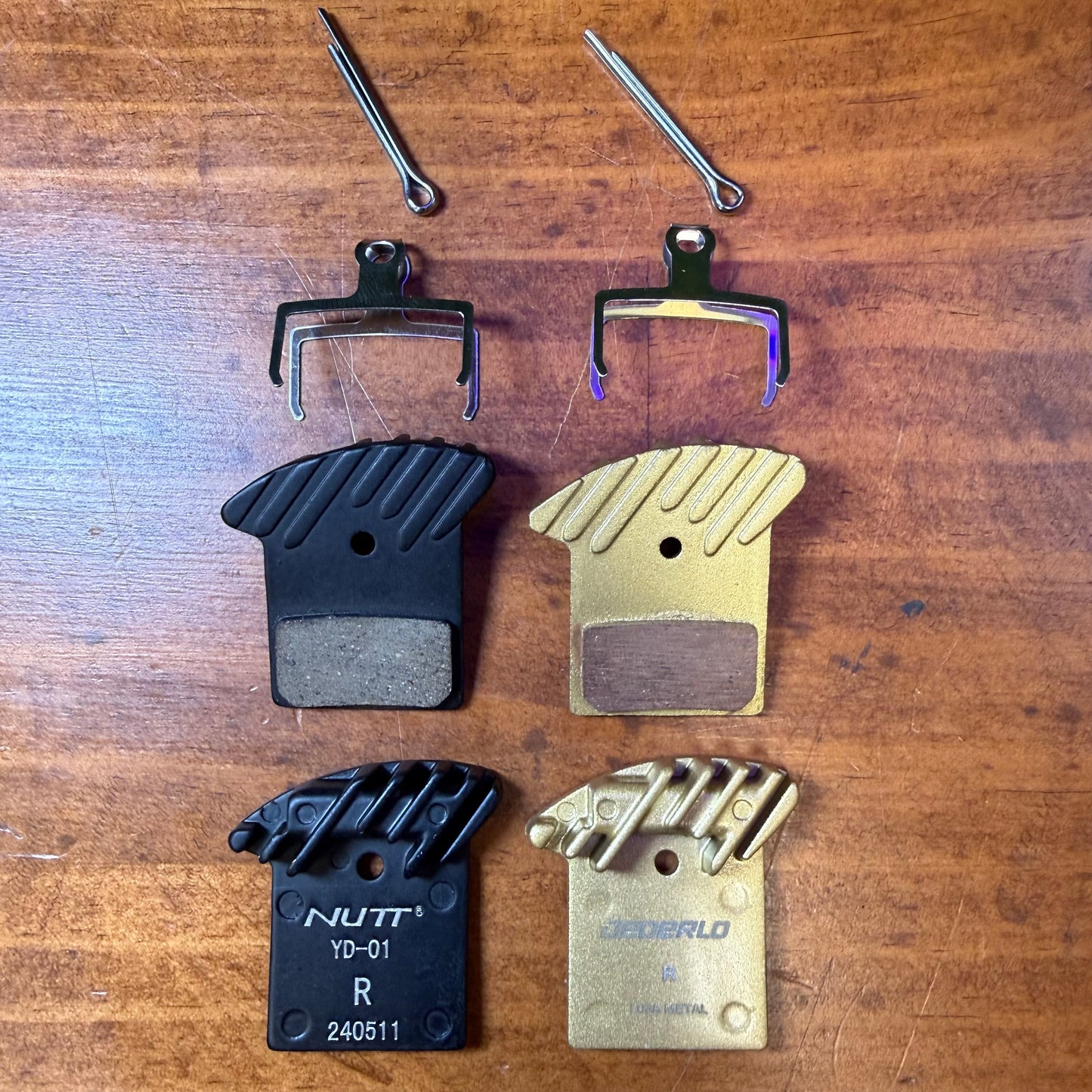 Brake Pads - Nutt Cooling Fins 30mm (Type 12) Top