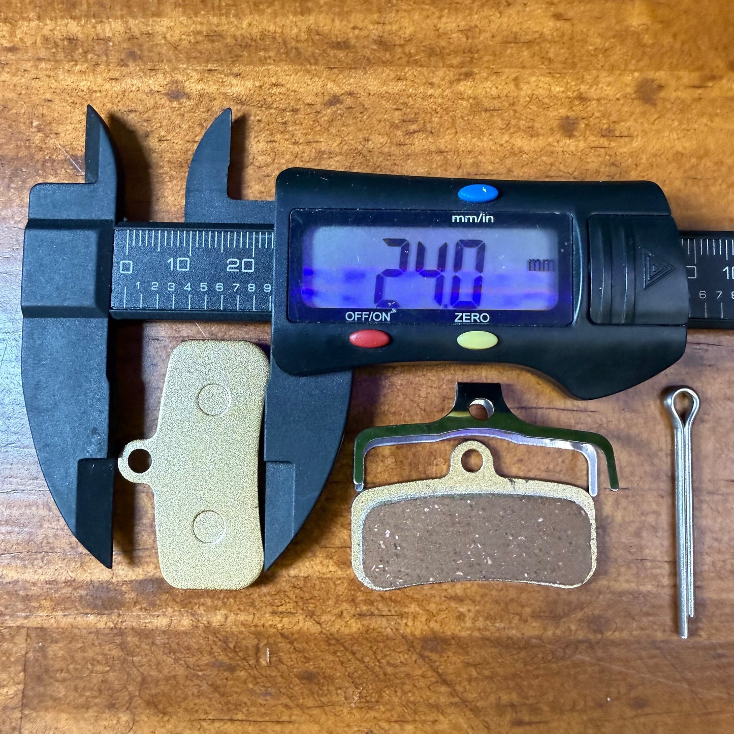 Brake Pads - Rectangle 39.5mm x 24mm (Type 6) Height 