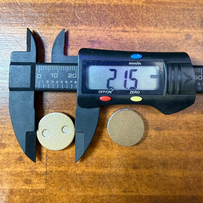 Brake Pads - Round 21.5mm (Type 10) Height/Width 