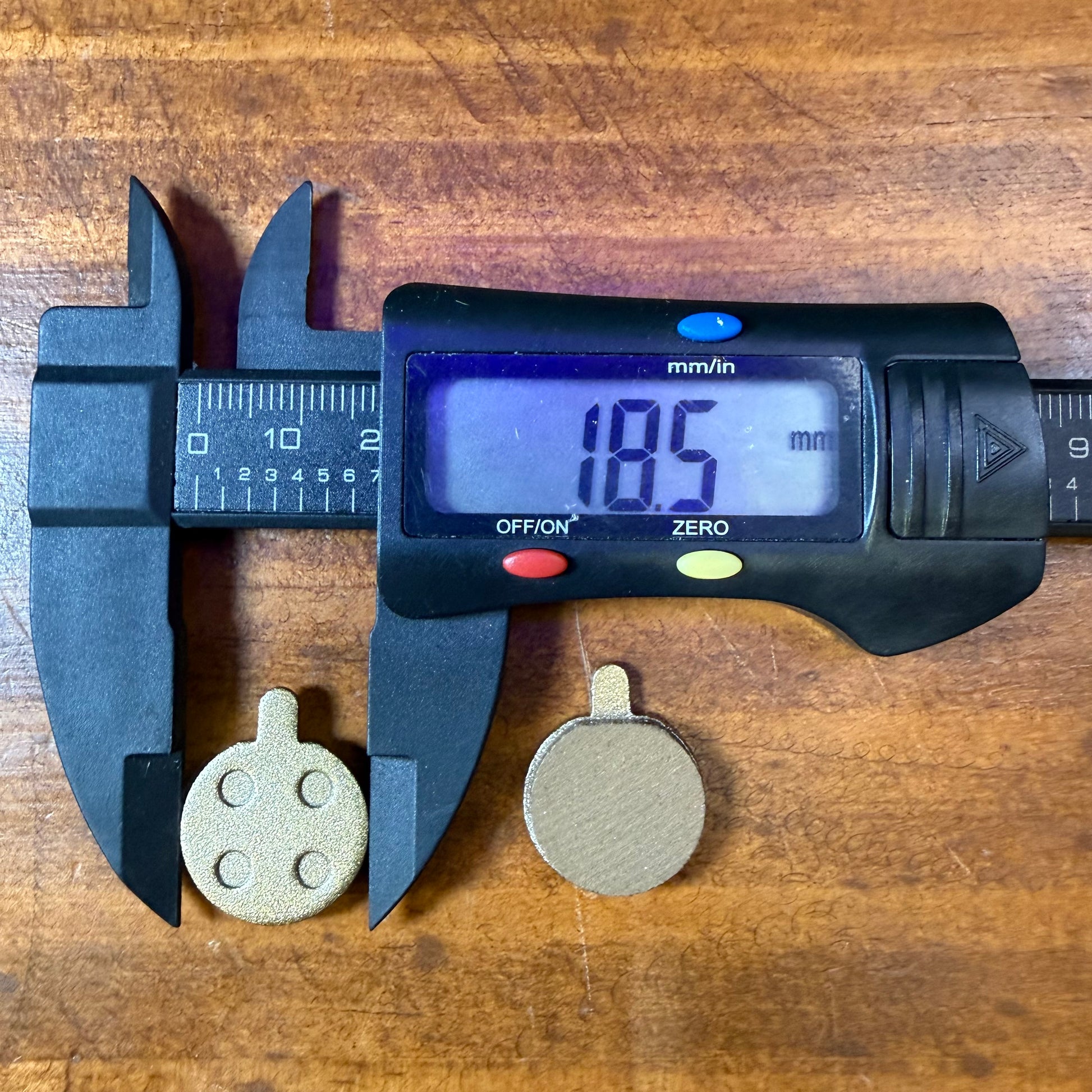 Brake Pads - Round Tail 18.5mm x 23mm (Type 8) Width 