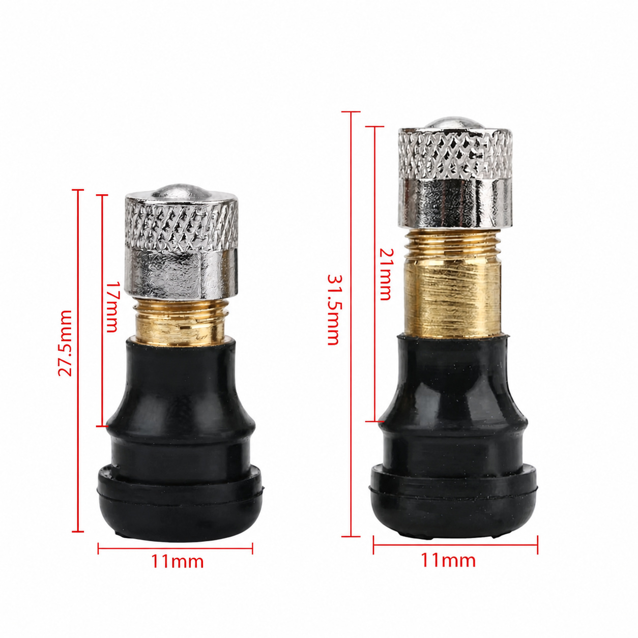 E-Scooter Schrader Valve 17mm,21mm