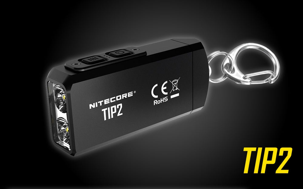 Nitecore TIP 2 720 流明 USB 充電鑰匙圈手電筒