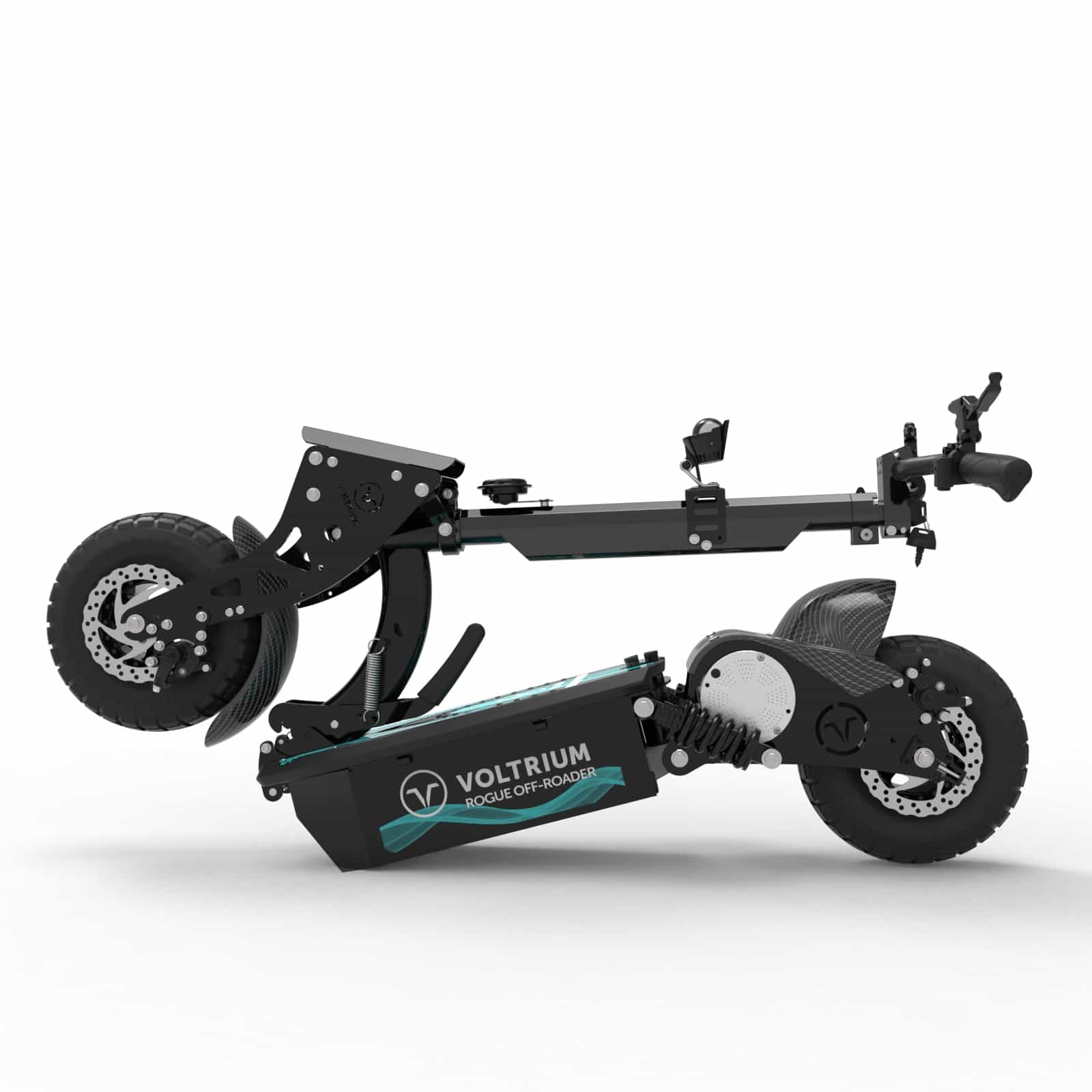 Rogue Off-Roader Electric Scooter Folded