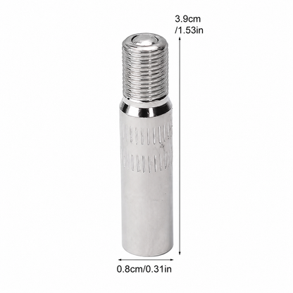Schrader Valve Stem Extender - Straight 39mm