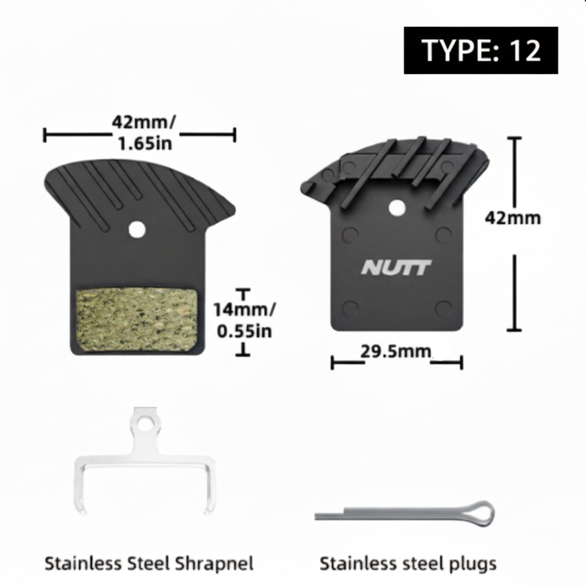 Shape: Rectangle Nutt Cooling Fins
Width: 29.5 mm
Height: 42 mm
Type: 12