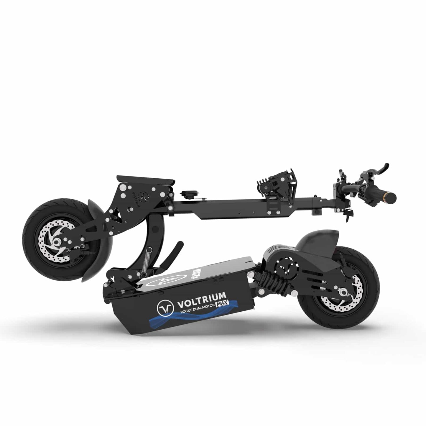 Voltrium Rogue Dual Motor MAX Electric Scooter Folded