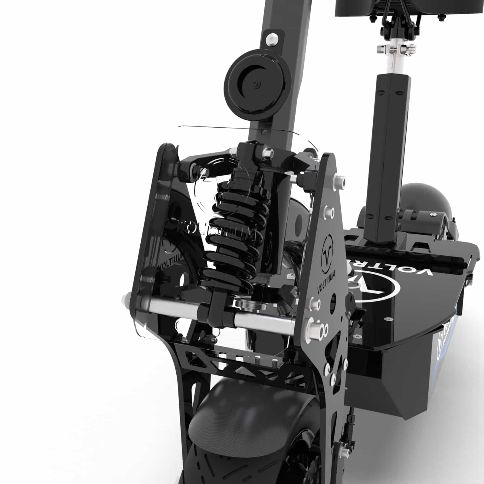 Voltrium Rogue Dual Motor MAX Electric Scooter Suspension