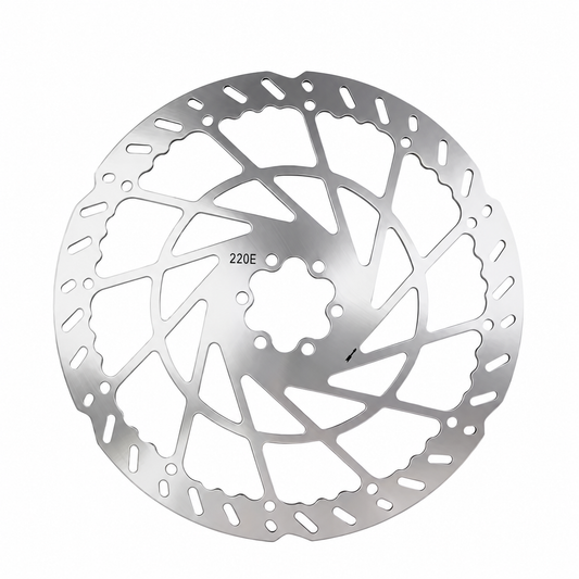 Temporary reference photo shared between the 220mm SPORT disc listings, showing a rotor on a white background. Confirm the listed mounting measurement; the photo does not verify the mounting pattern.