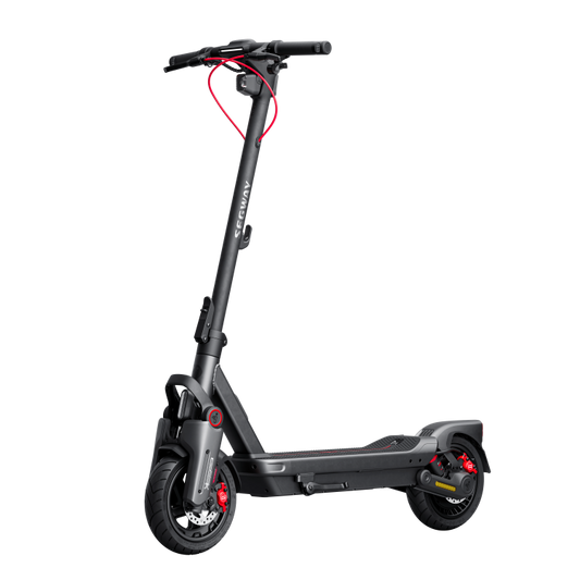Segway Ninebot MAX G3 electric scooter viewed from the front at an angle