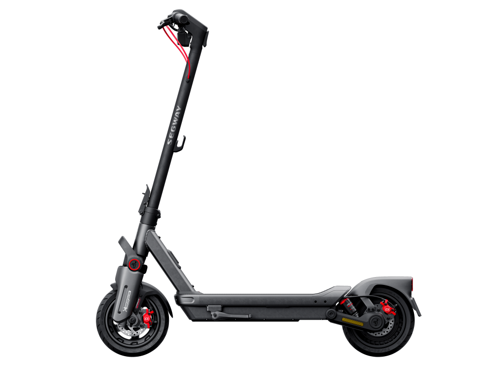 Side profile of the Segway Ninebot MAX G3 electric scooter