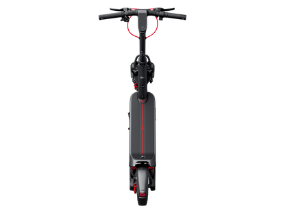 Elevated rear view of the MAX G3 deck, rear wheel and mudguard