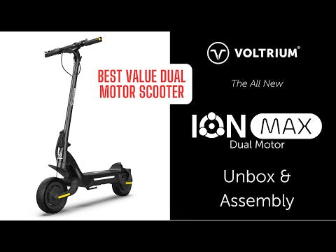 Unboxing the Voltrium Ion Max Dual Motor - Australia's best value Dual Motor Scooter