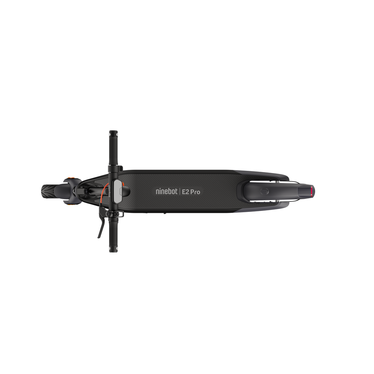 Segway Ninebot E2 Pro deck and handlebar viewed from above