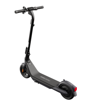 Segway Ninebot E2 Pro electric scooter, opposite rear angle on white