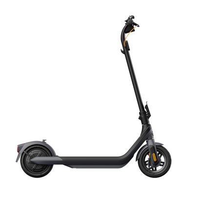 Segway Ninebot E2 Pro electric scooter, full right side view on white