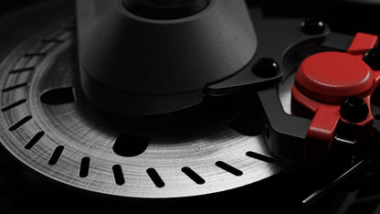 Segway Ninebot GT3 electric scooter — close-up of the disc brake rotor and caliper