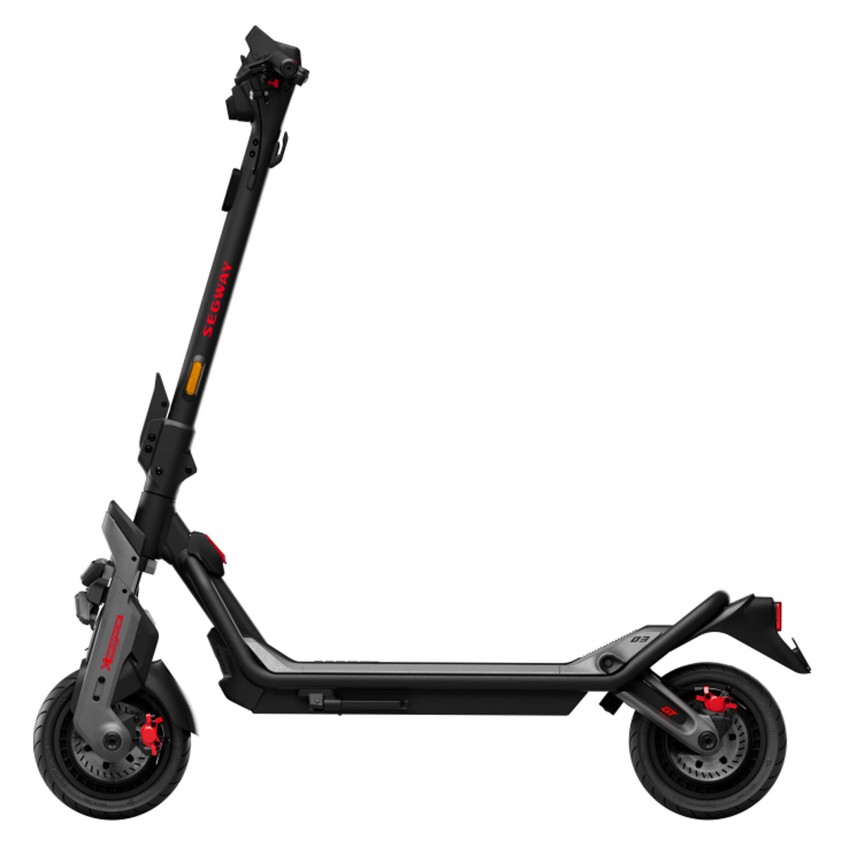 Segway Ninebot GT3 electric scooter — front three-quarter view of the complete scooter