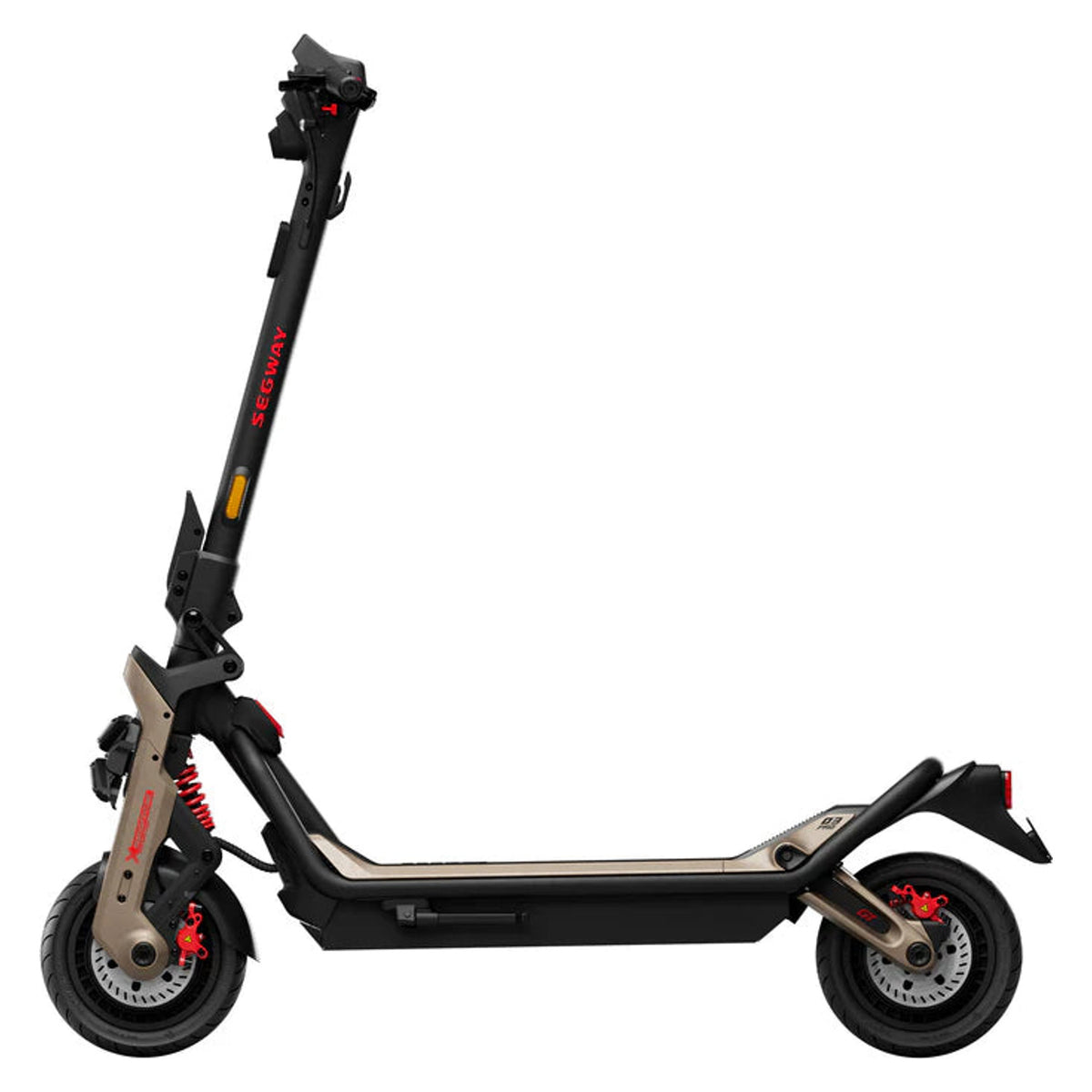 Segway Ninebot GT3 PRO electric scooter — left side profile showing the complete scooter