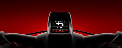 Segway Ninebot GT3 electric scooter — 2.4-inch TFT display with navigation shown