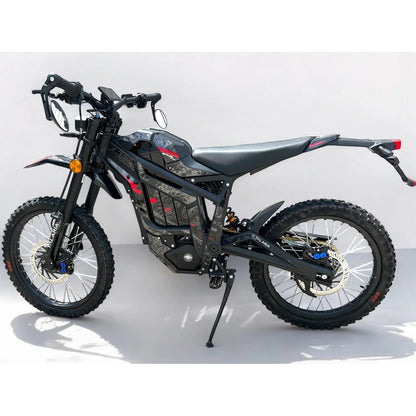 Talaria Sting PRO L1e TL5500 complete left-side profile with its side stand down.